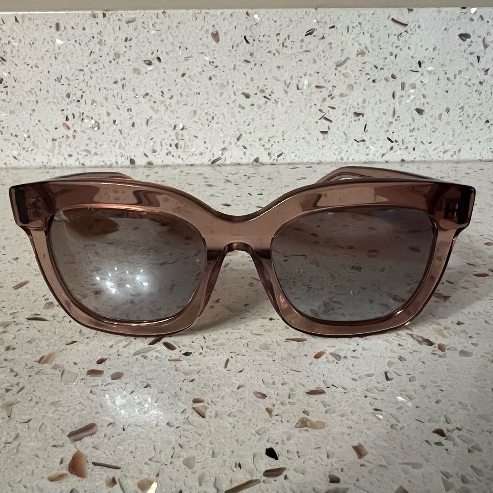 Diff Eyewear Carson Sunglasses - Rose Stone + Taupe